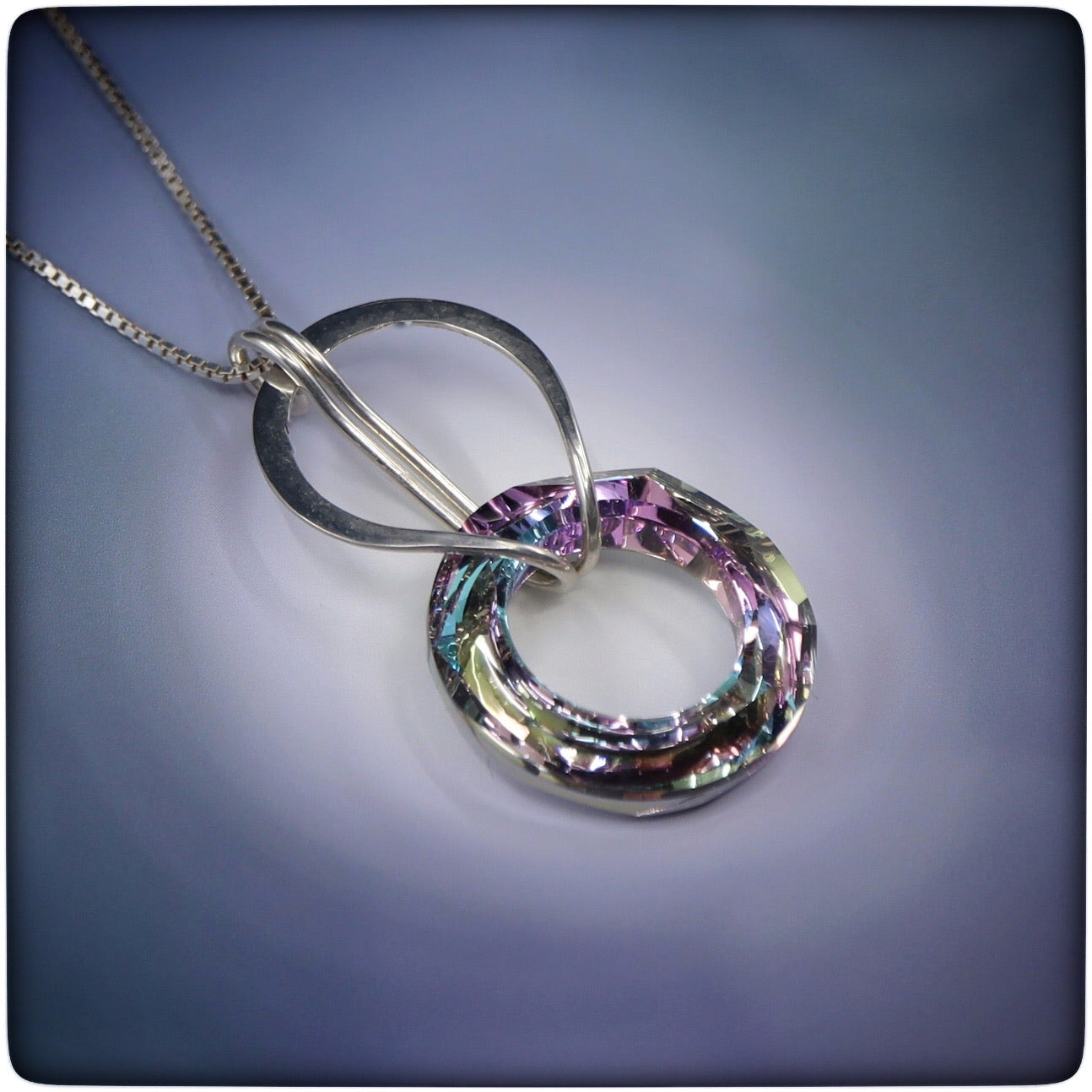 Circle of Life Swarovski Crystal Vitrail
