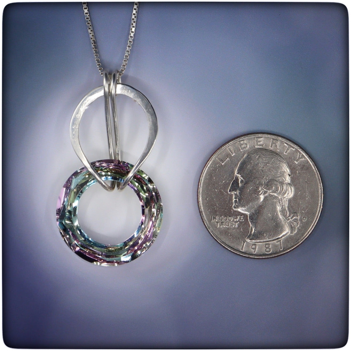 Circle of Life Swarovski Crystal Vitrail