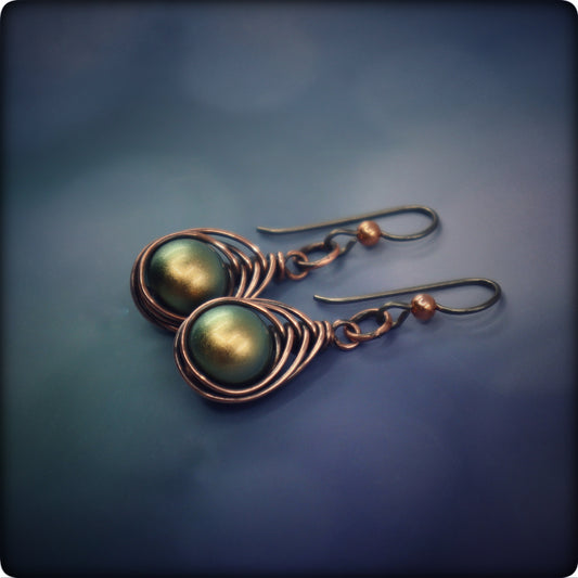 Moonlight Pearl Earrings