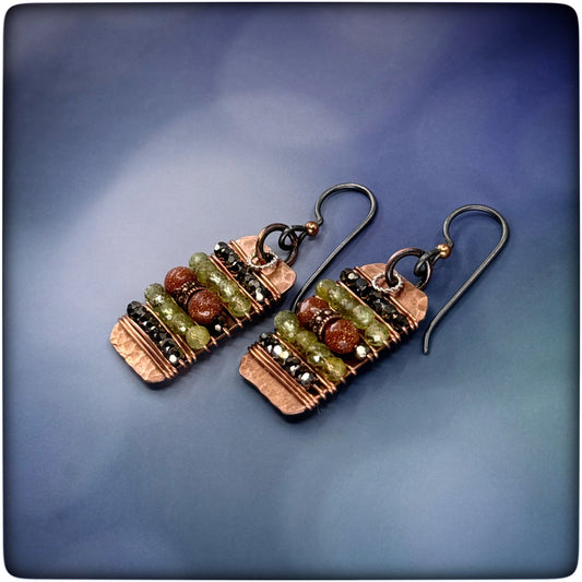Warmth and Light Earrings